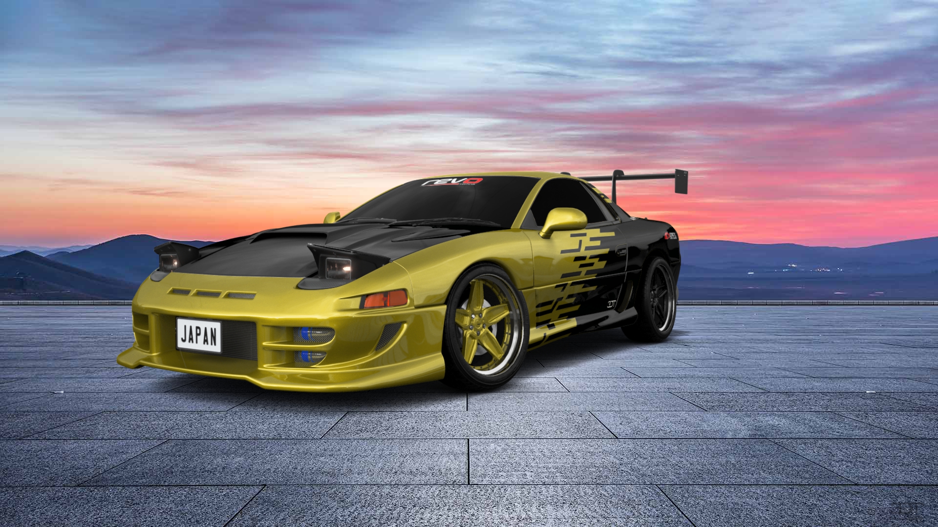 Mitsubishi 3000GT 2 Door Coupe 1991