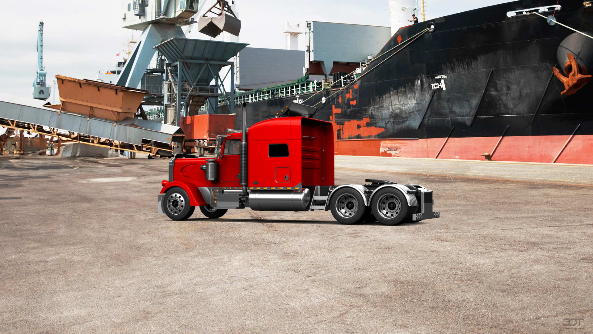 Peterbilt 359 Truck 1987 tuning