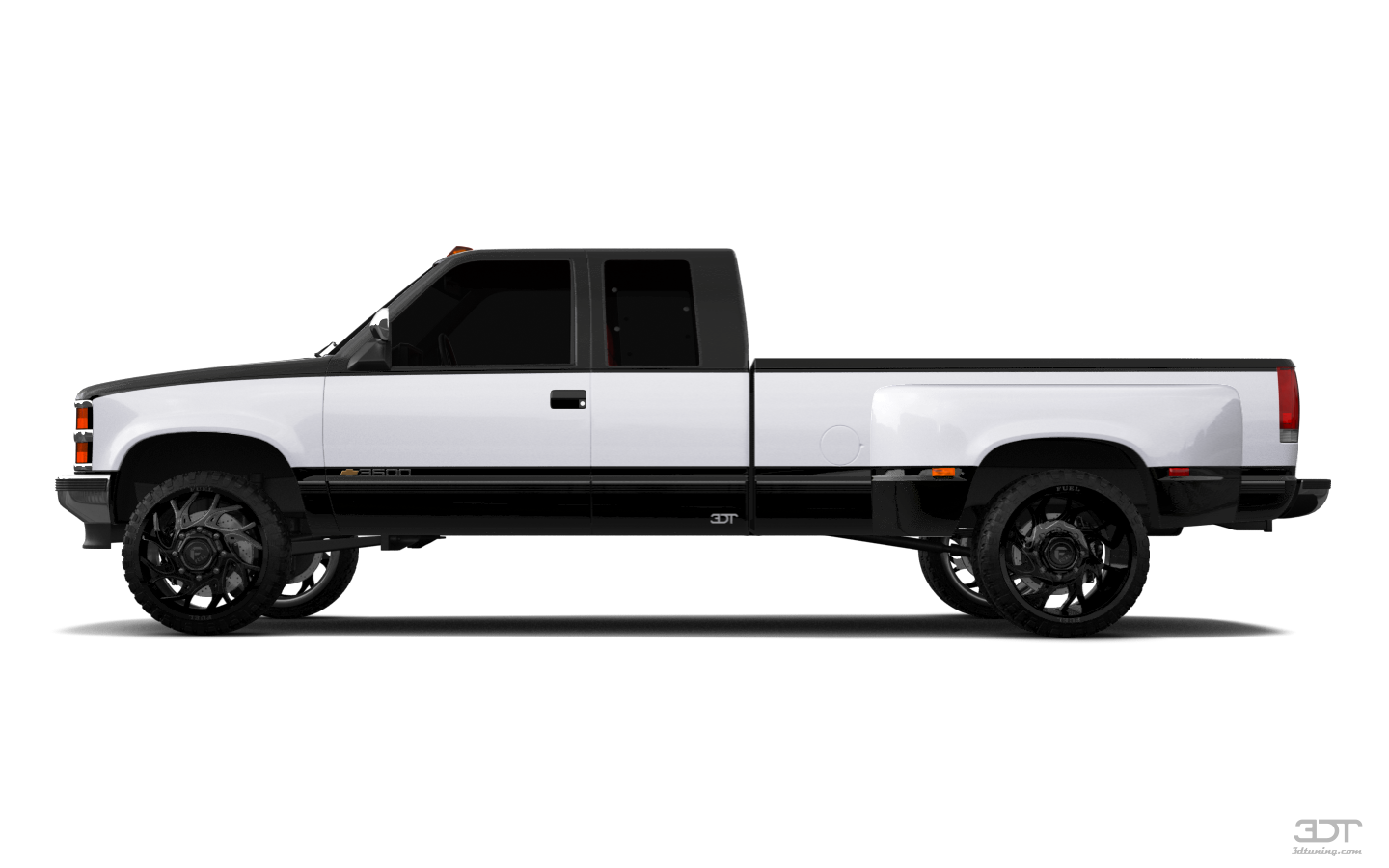 Chevrolet K3500 Extended Cab Pickup Truck 1988
