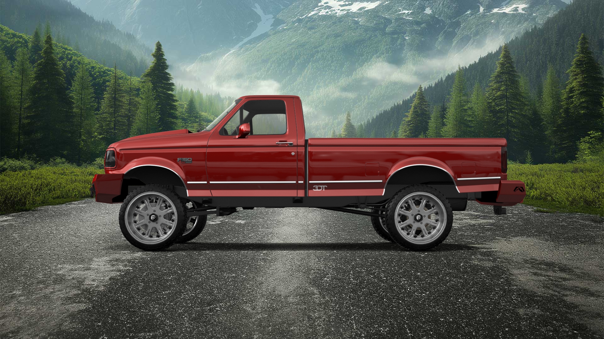 Ford F-150 Regular Cab 2 Door pickup truck 1992 tuning