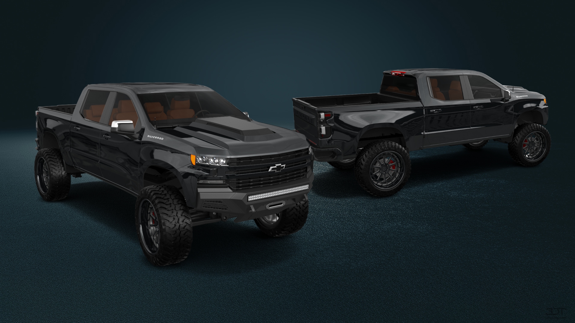 Chevrolet Silverado 1500 4 Door pickup truck 2019 tuning