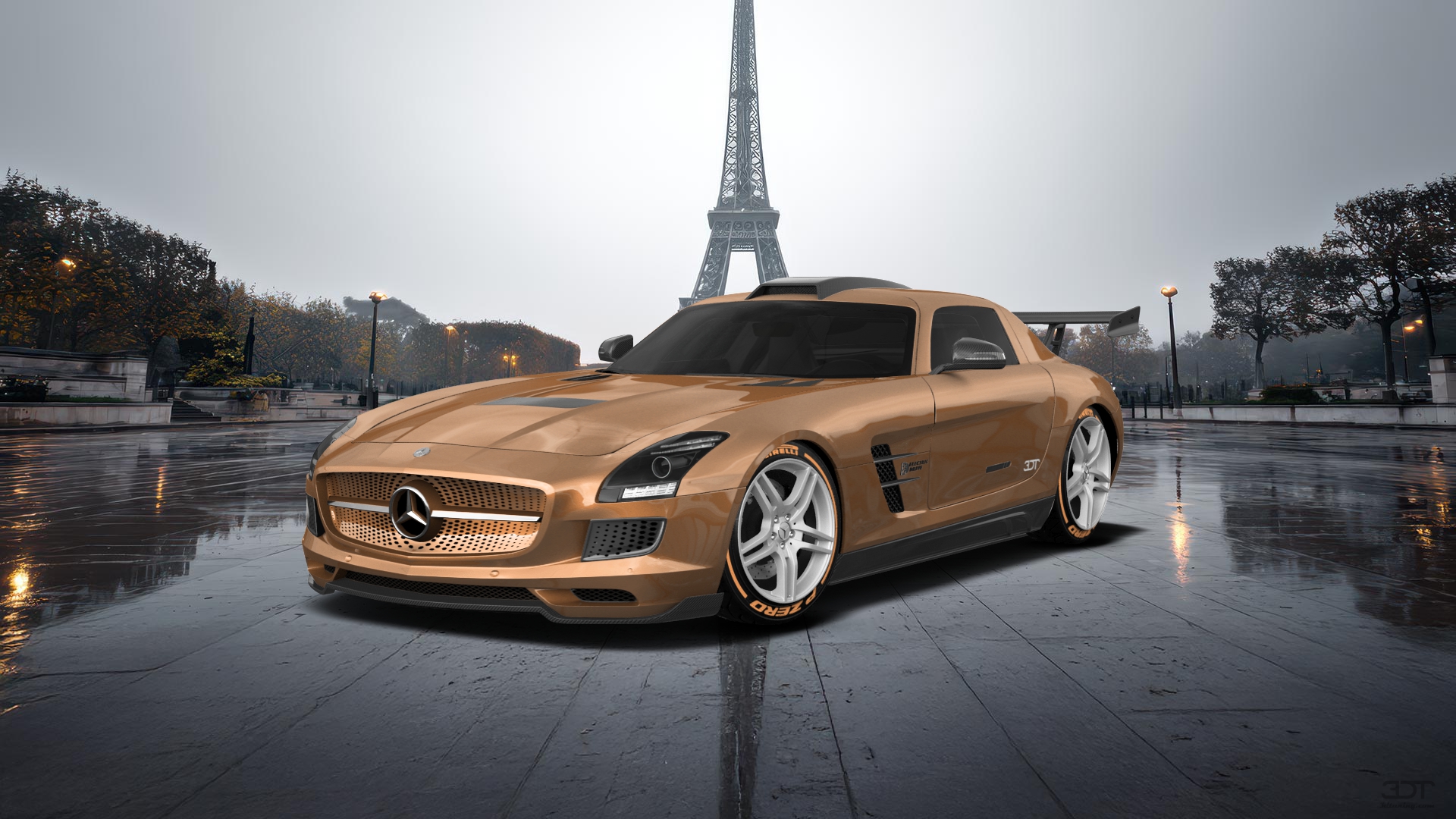 Mercedes SLS 2 Door Coupe 2011 tuning