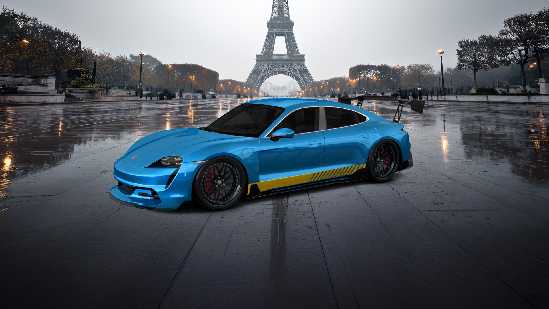 Porsche Taycan 4 Door Saloon 2019 tuning