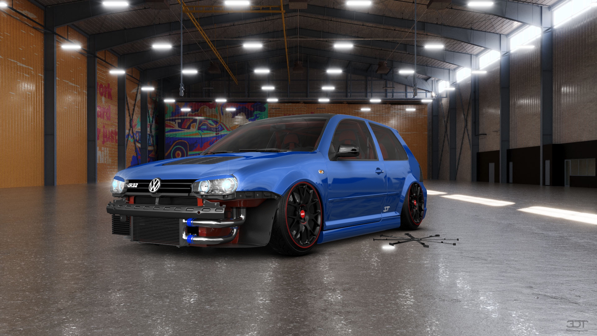 Volkswagen Golf 4 (mk4) 3 Door Hatchback 1997 tuning