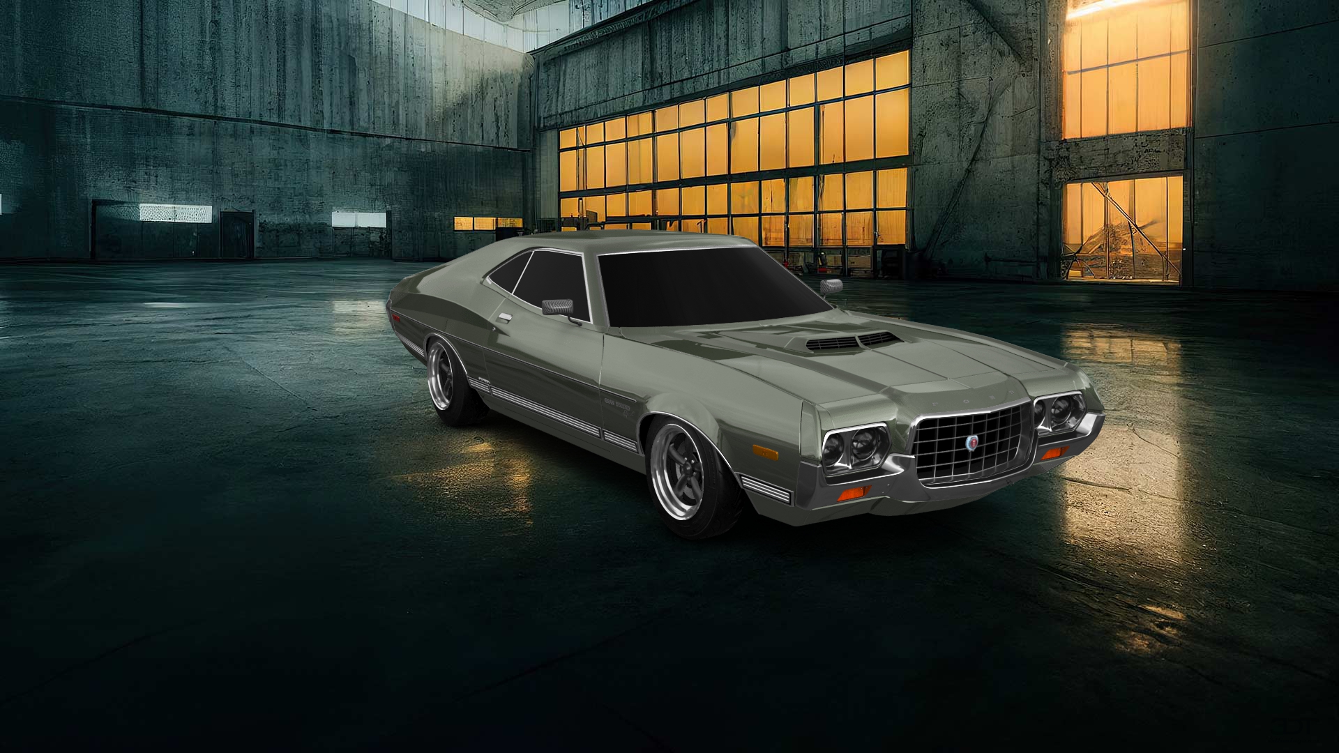 Ford Gran Torino Sport 2 Door Hardtop 1972