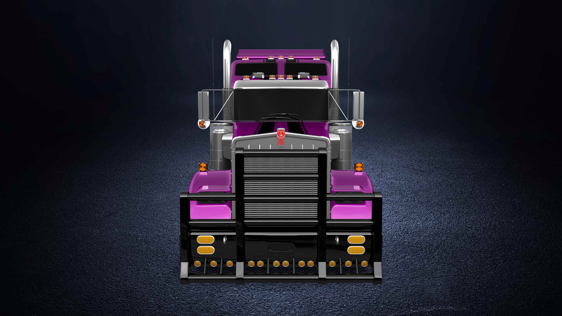 Kenworth W900 Sleeper Cab Truck 2015