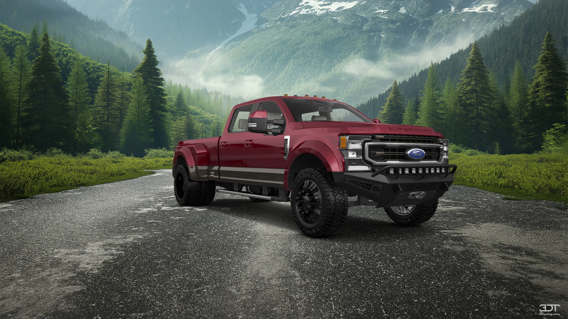 Ford F-350 DRW 4 Door pickup truck 2021