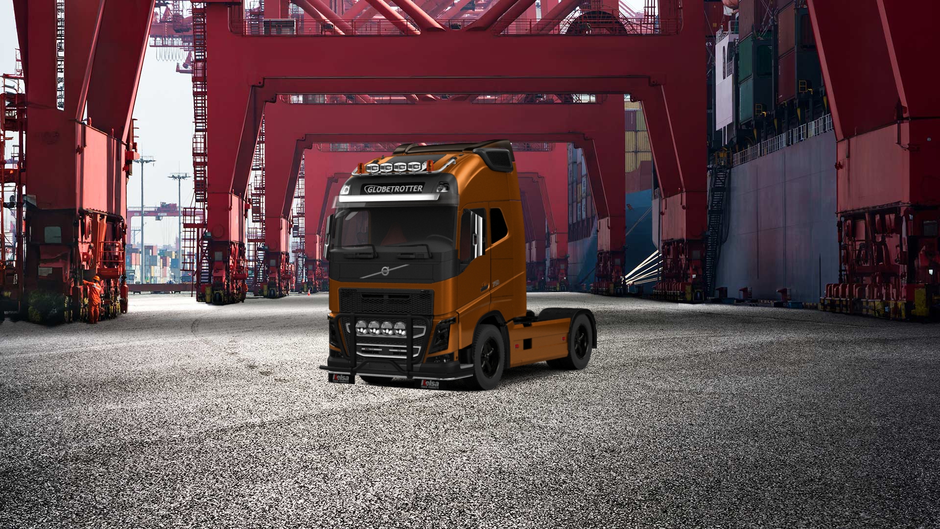 Volvo FH16 Globetrotter XL Cab Truck 2013 tuning