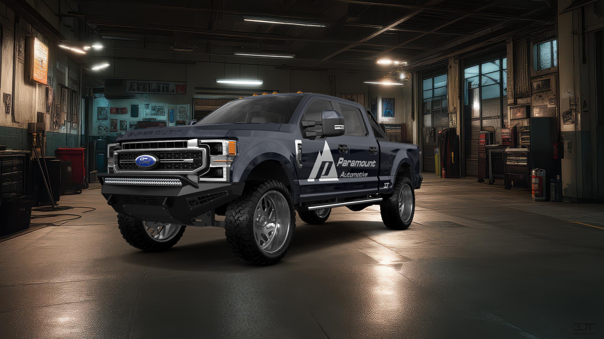 Ford F-250 4 Door pickup truck 2021 tuning