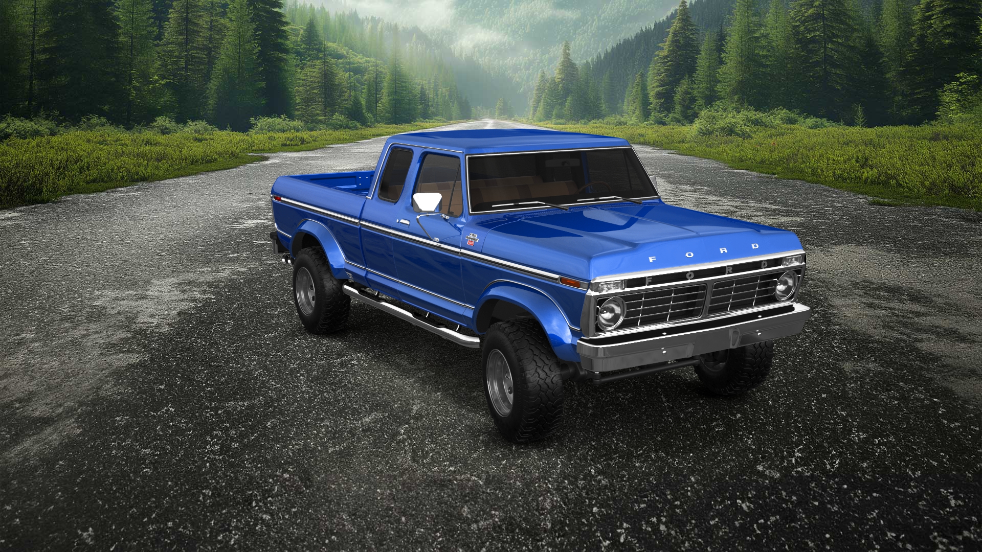 Ford F-150 SuperCab 2 Door pickup truck 1978