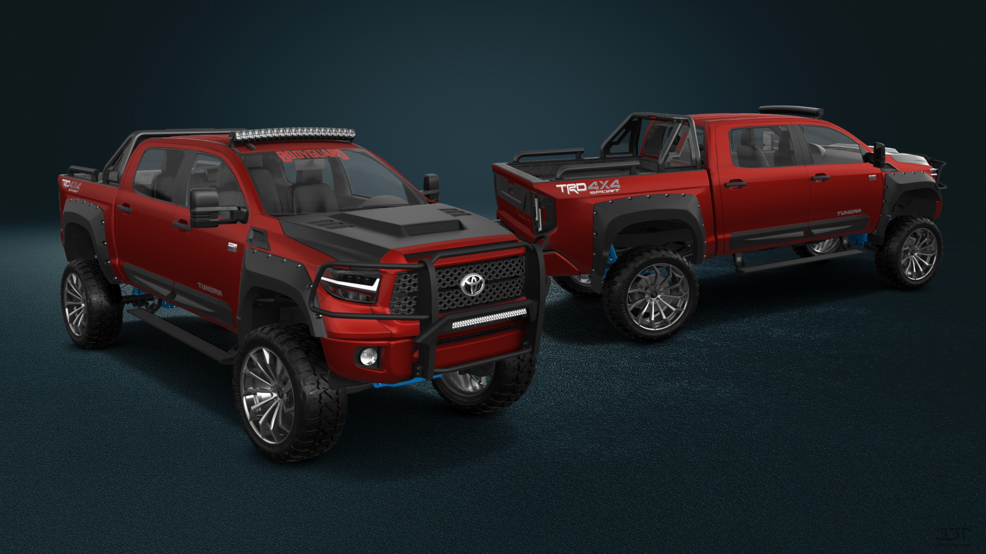 Toyota Tundra 4 Door pickup truck 2018 tuning