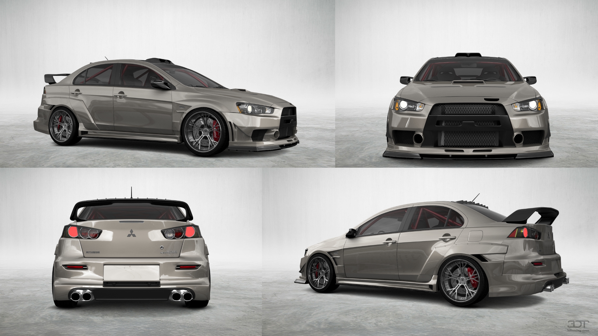 Mitsubishi Lancer Evolution X Sedan 2008