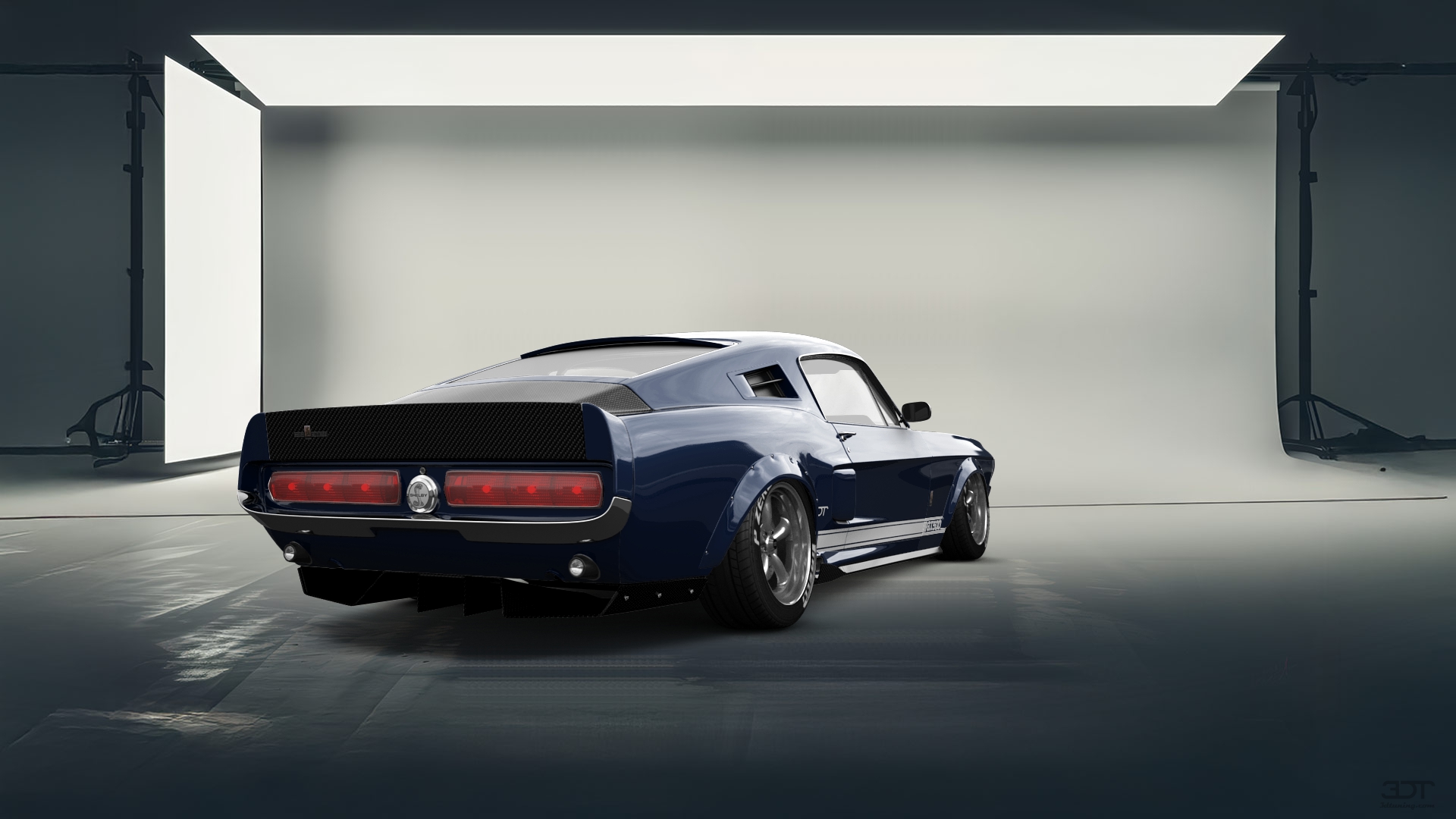 Mustang GT500 2 Door Coupe 1968 Images