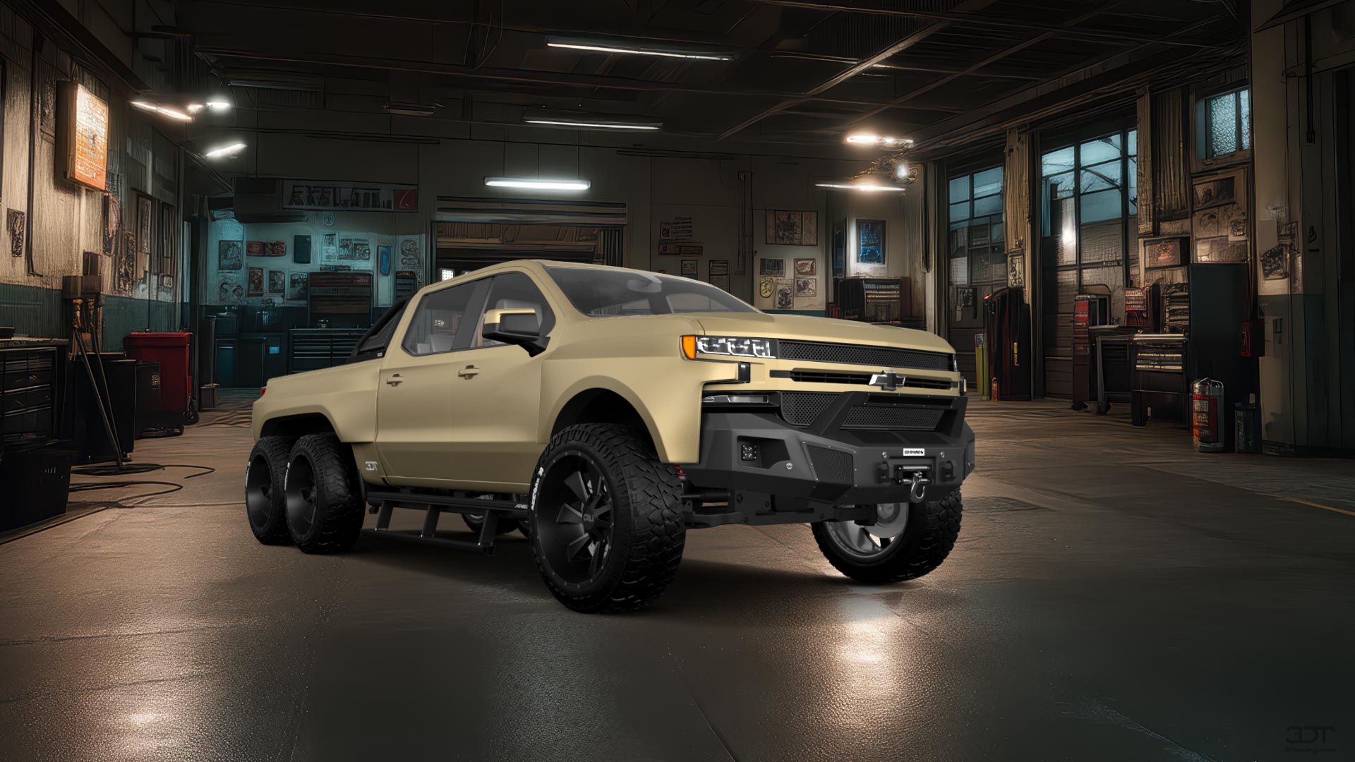 Chevrolet Silverado Hennessey Goliath 6X6 Truck 2020 tuning
