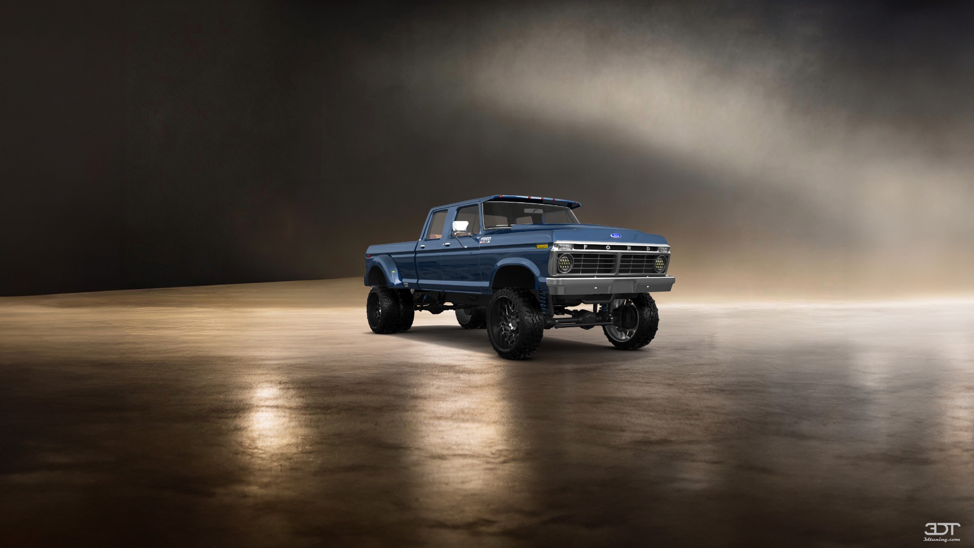 Ford F-350 Dually 4 Door pickup truck 1973