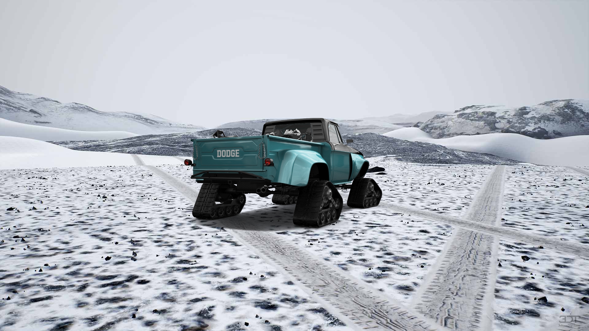 Dodge D-100 Stepside 2 Door pickup truck 1961