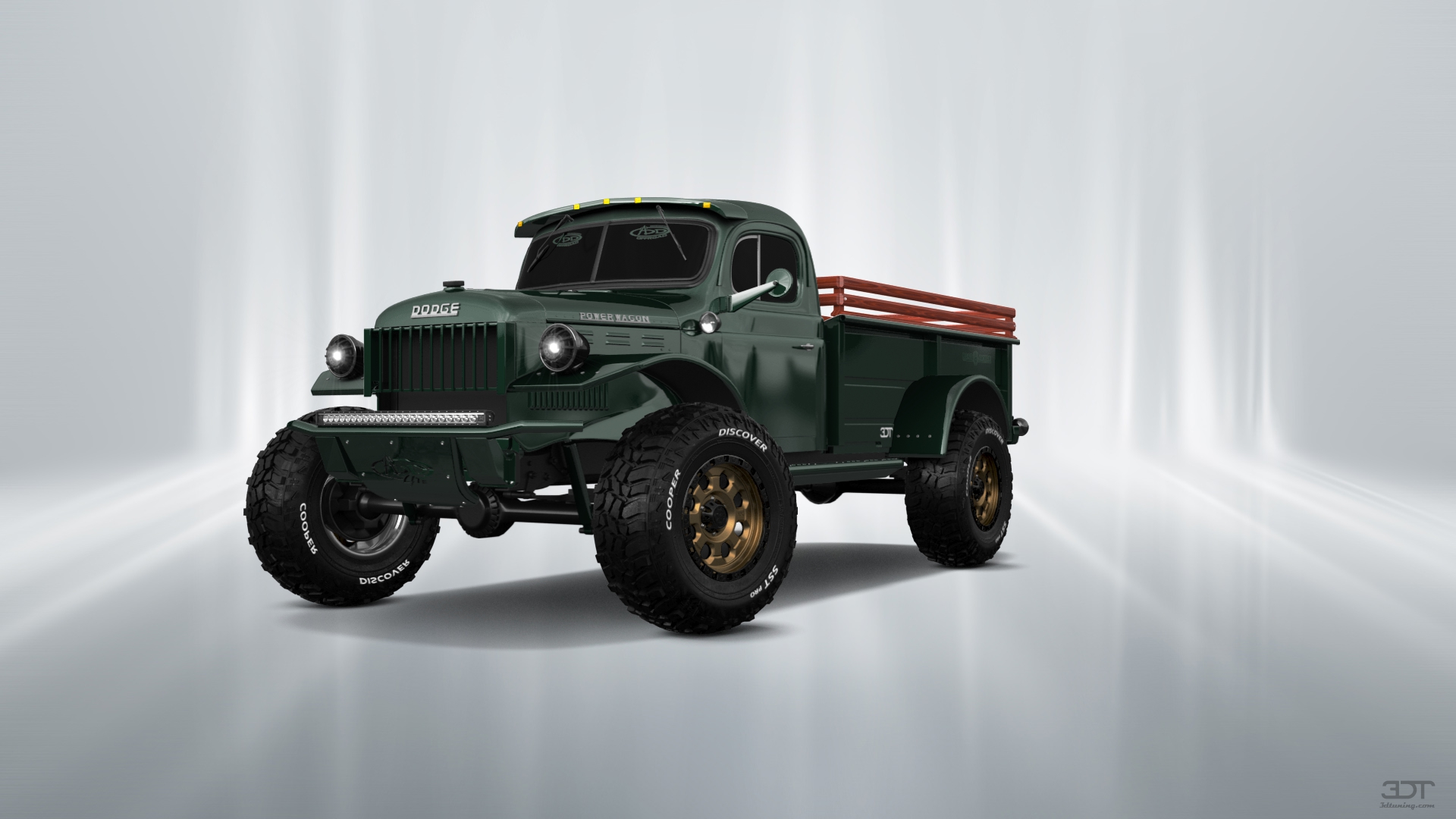 Dodge Power Wagon 2 Door pickup truck 1947 tuning