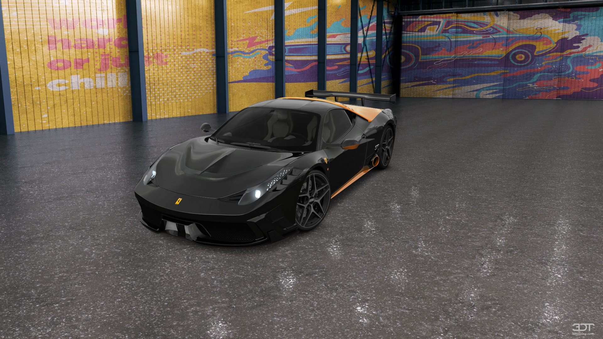 Ferrari 458 Italia 2 door spider 2010 tuning