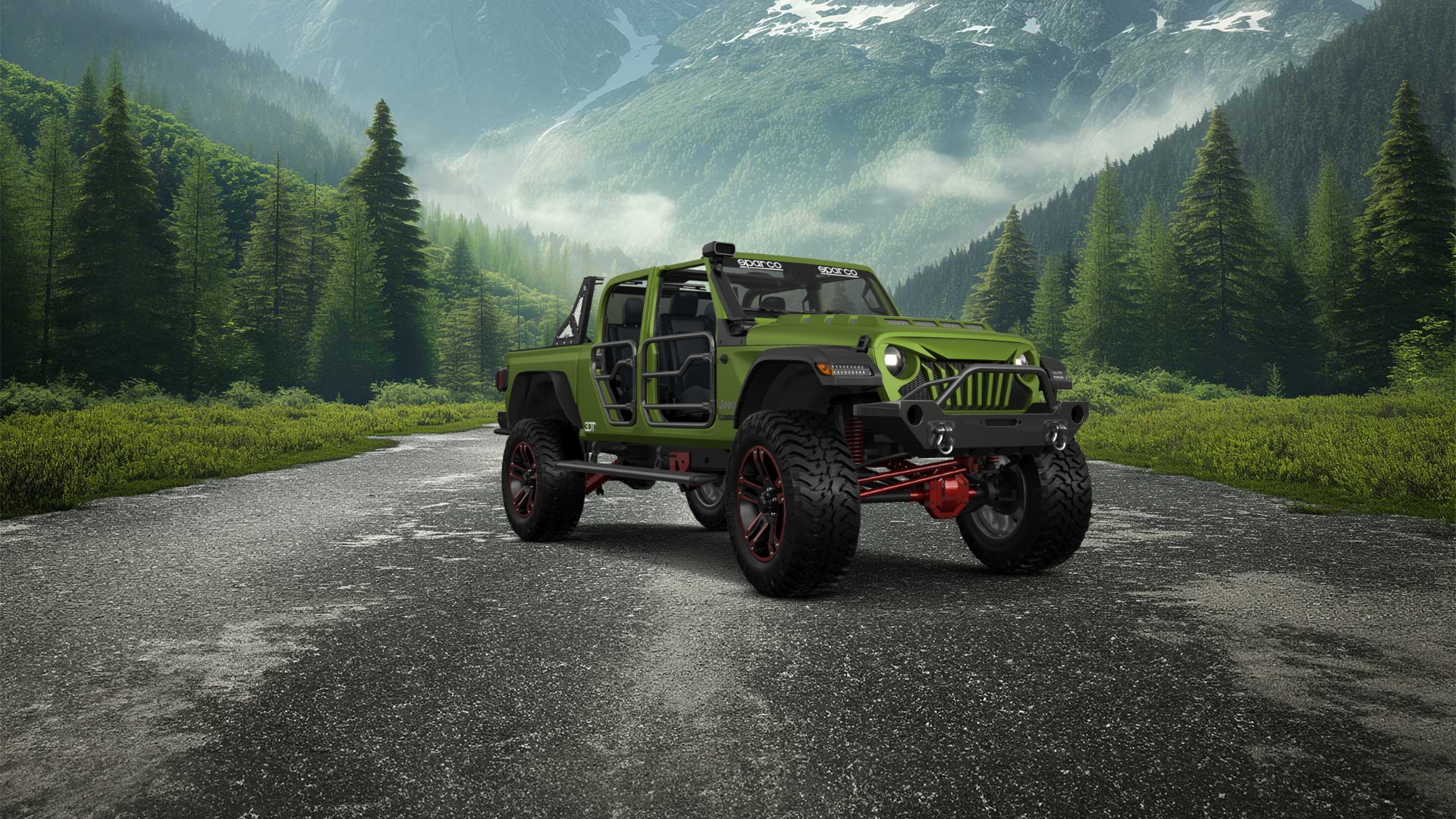 Jeep Gladiator JT Pickup Truck 2020 图片