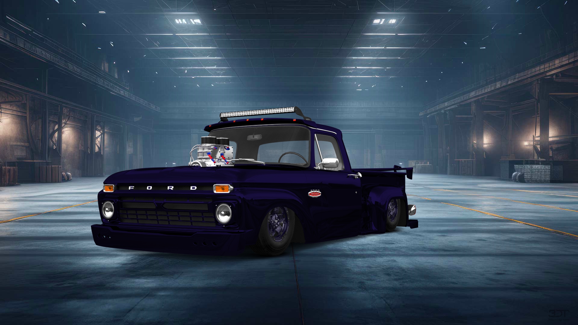 Ford F-100 Flareside 2 Door pickup truck 1961