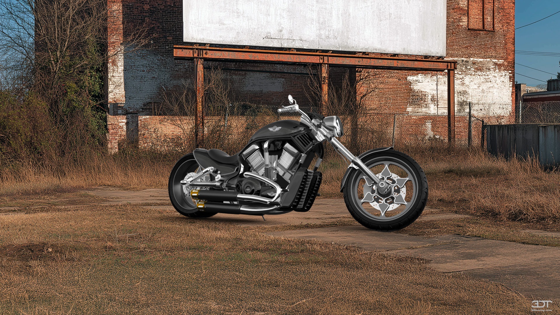 Harley-Davidson Custom Chopper Cruiser 2011 tuning