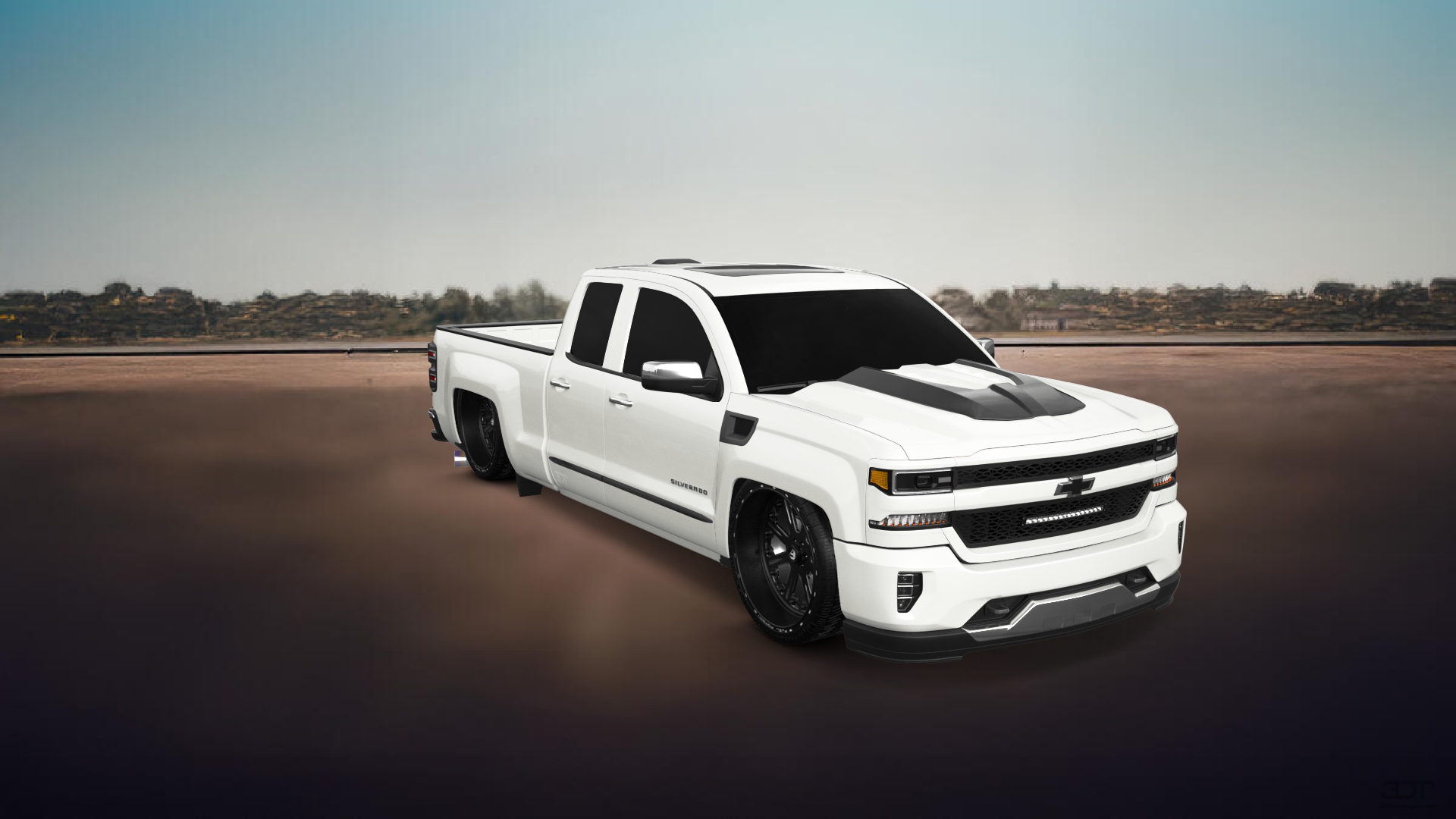 Chevrolet Silverado 1500 6.5 ft box 4 Door pickup truck 2016 tuning