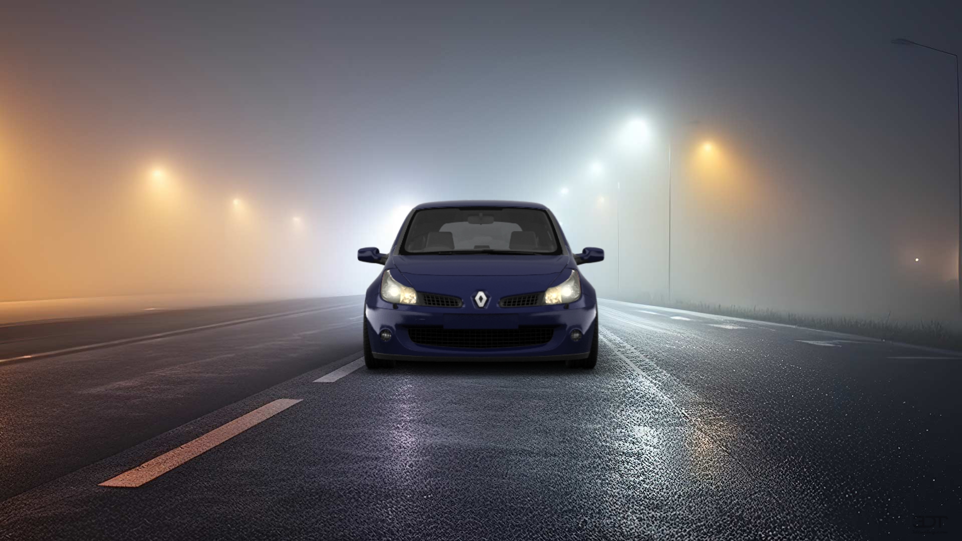 Renault Clio 3 Door Hatchback 2008 Bilder