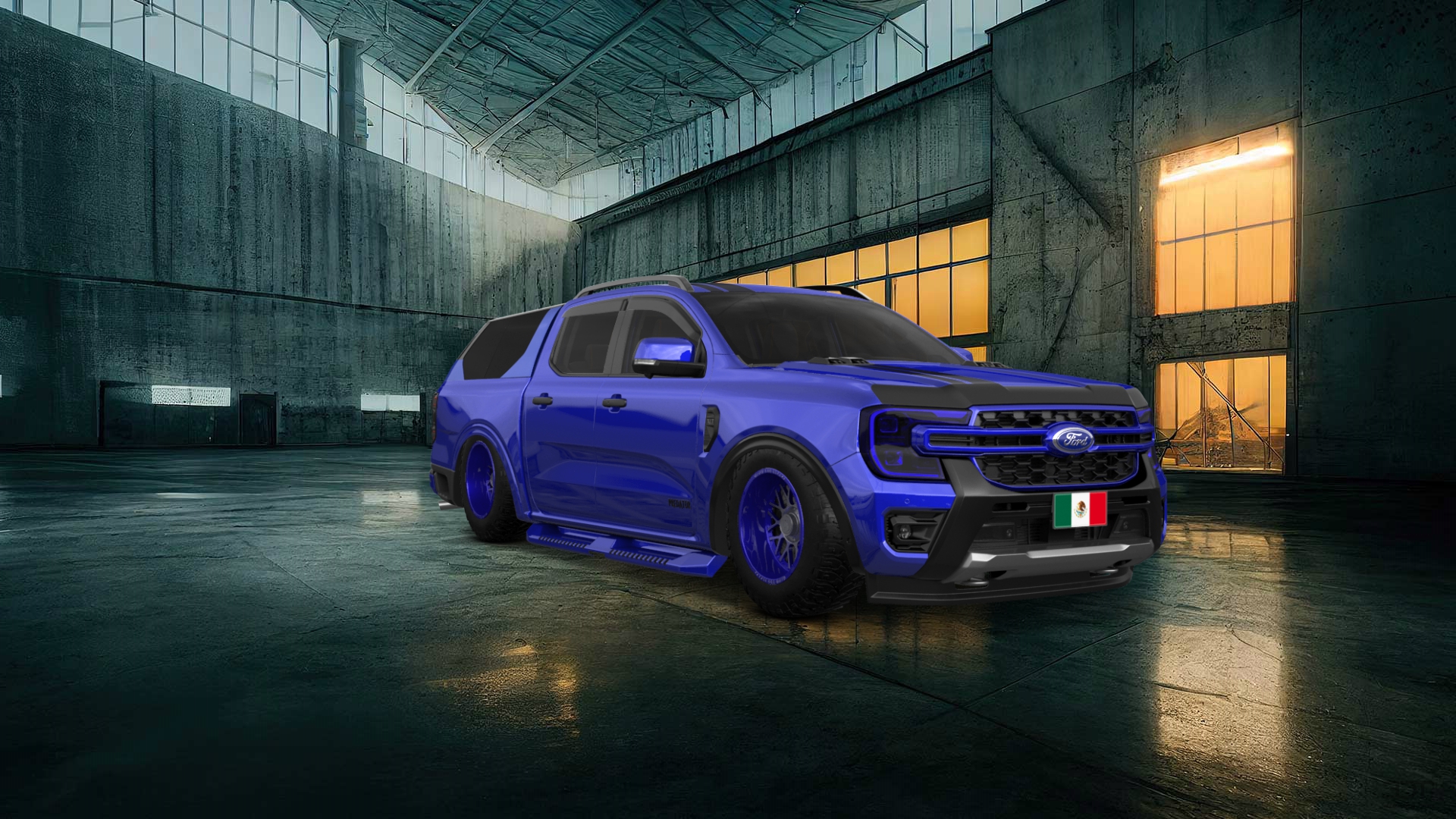 Ford Ranger 4 Door pickup truck 2022 tuning