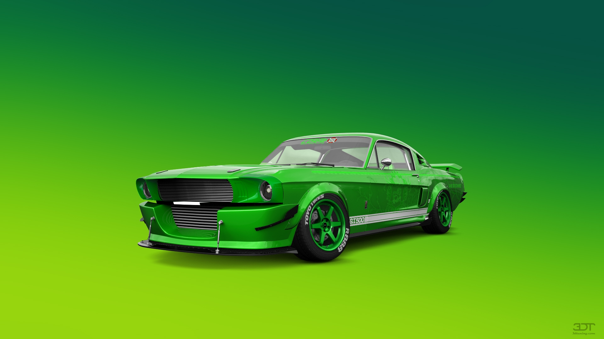 Mustang GT500 2 Door Coupe 1968 tuning