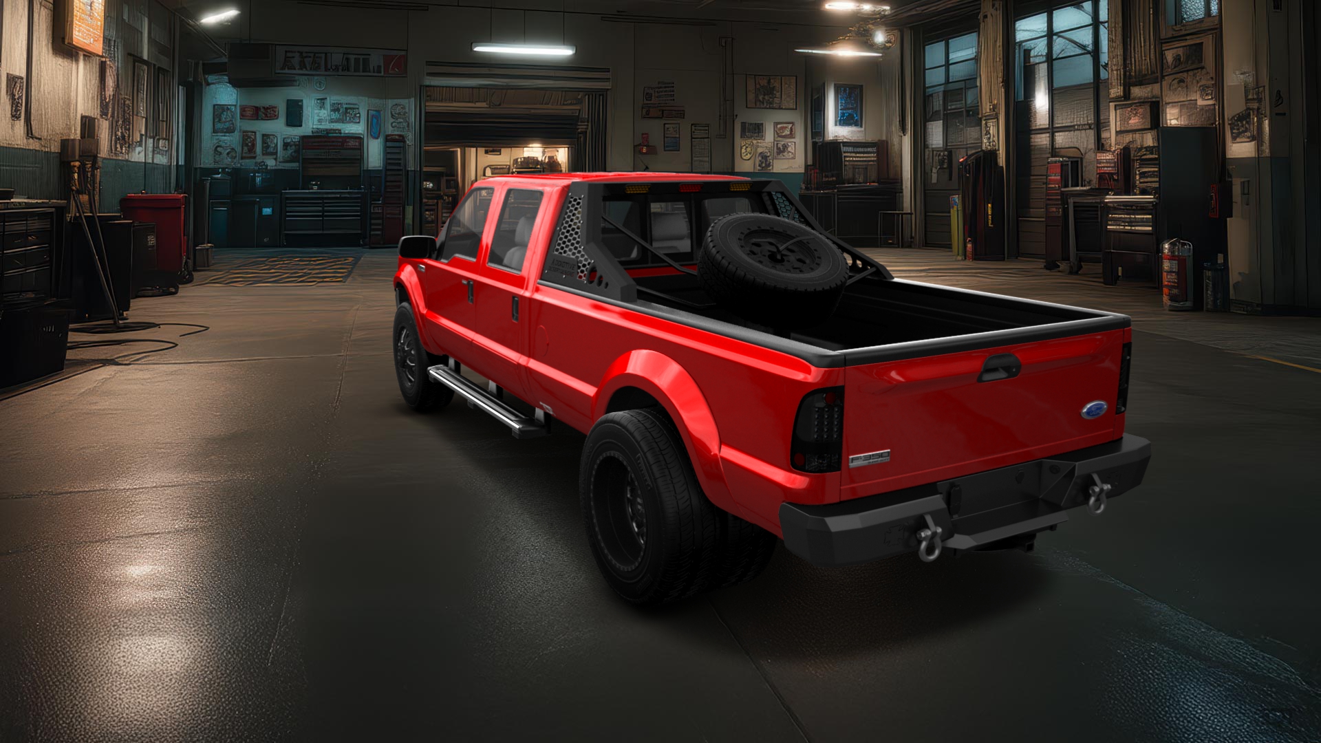 Ford F-350 DRW 4 Door pickup truck 1999 tuning