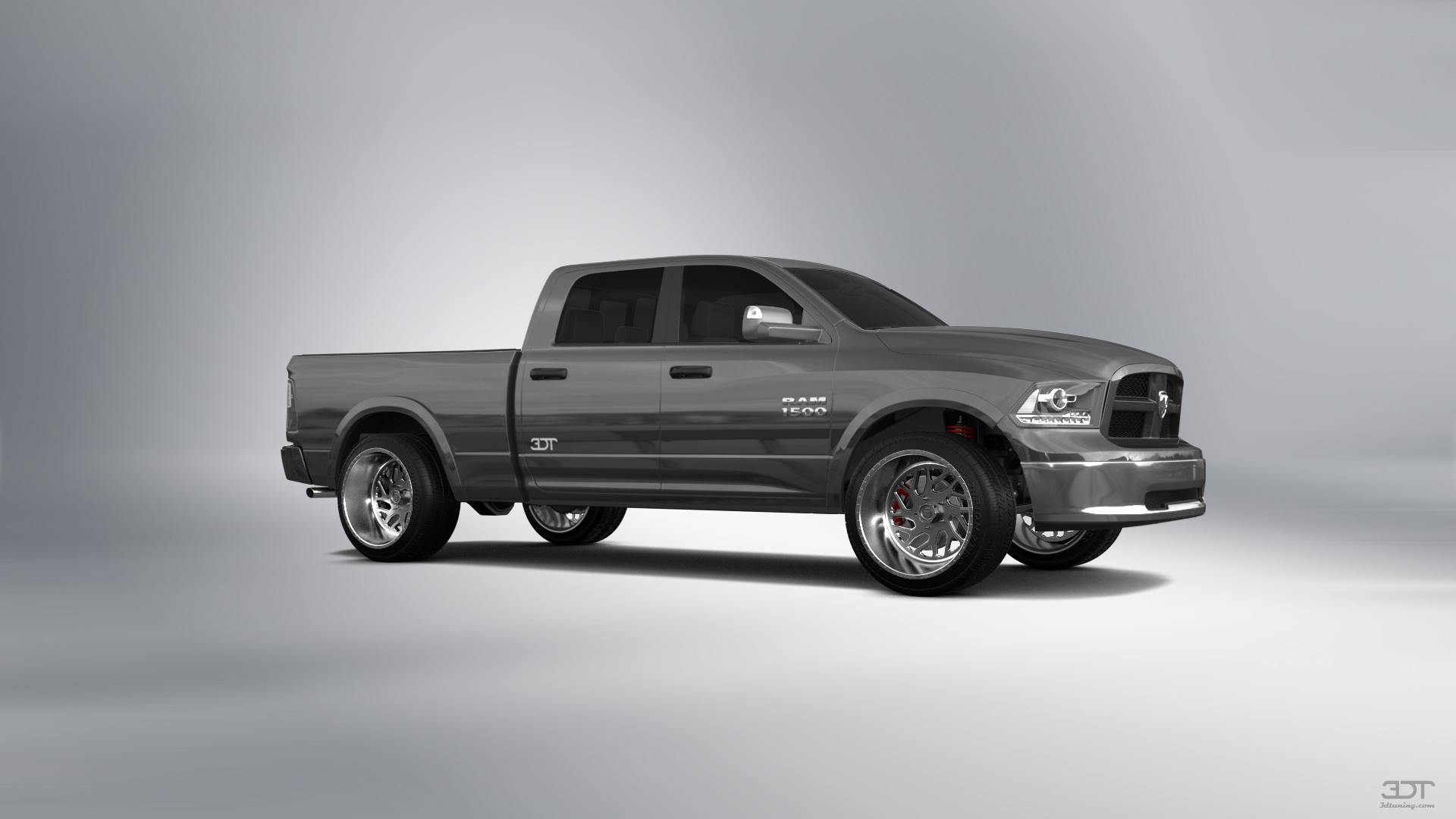 Dodge Ram 1500 Crew Cab 6.4 ft box 4 Door pickup truck 2009 tuning