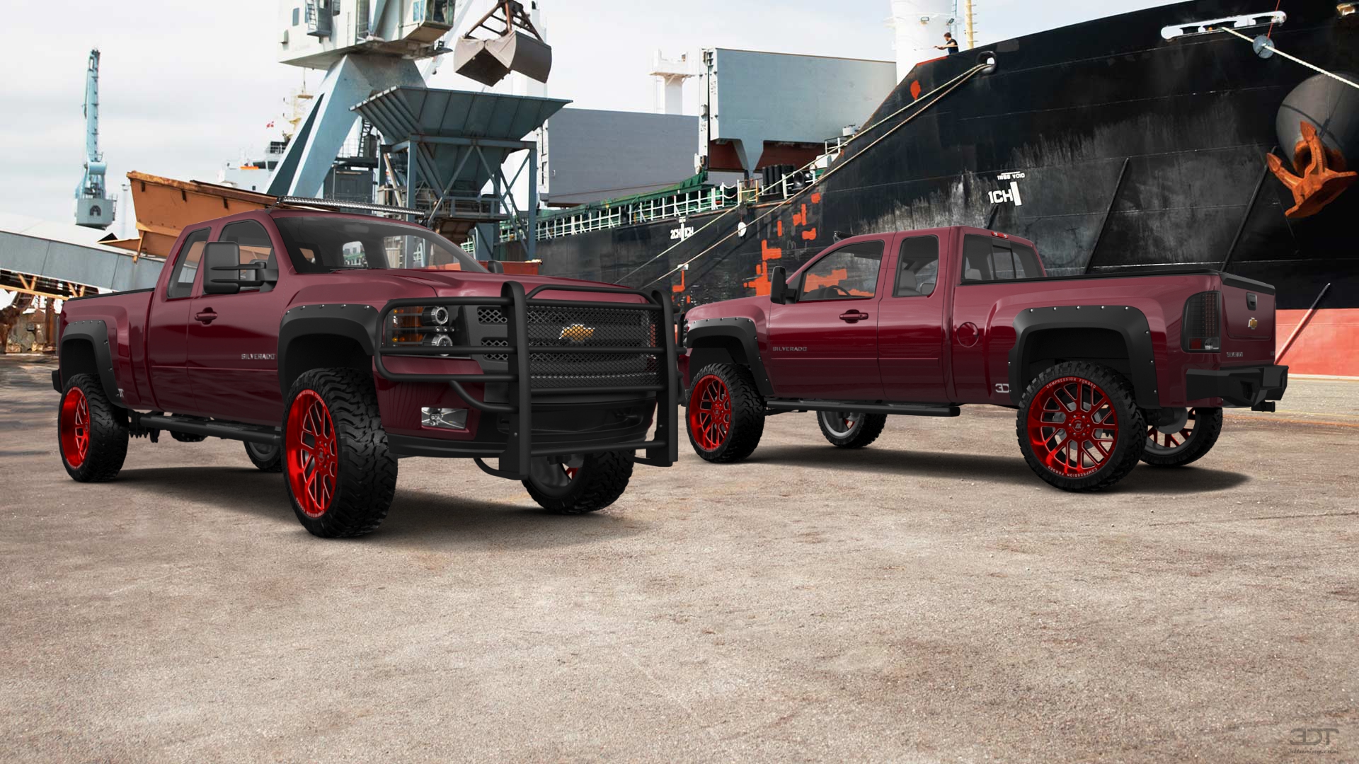 Chevrolet Silverado 1500 6.6 ft box Pickup Truck 2008