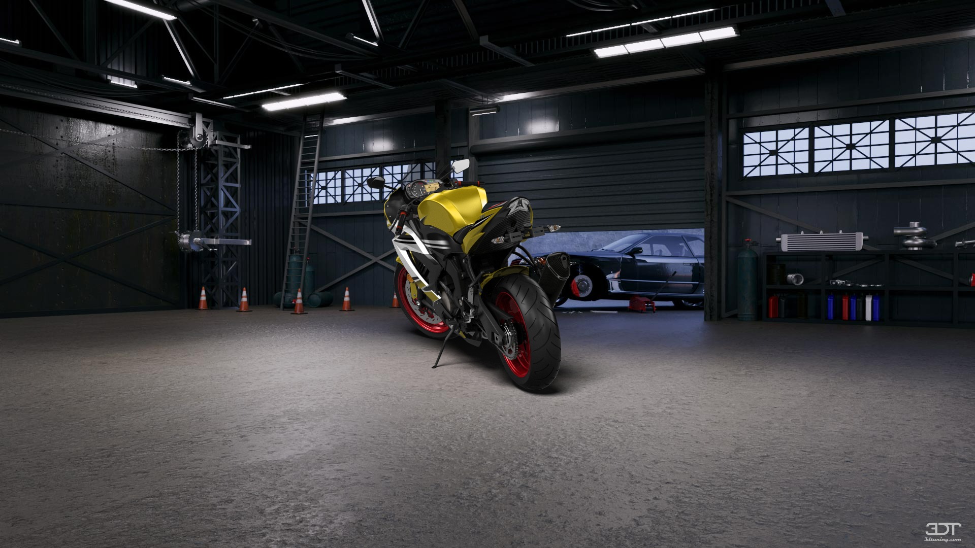 Kawasaki Ninja ZX 6R Sport Bike 2015 tuning