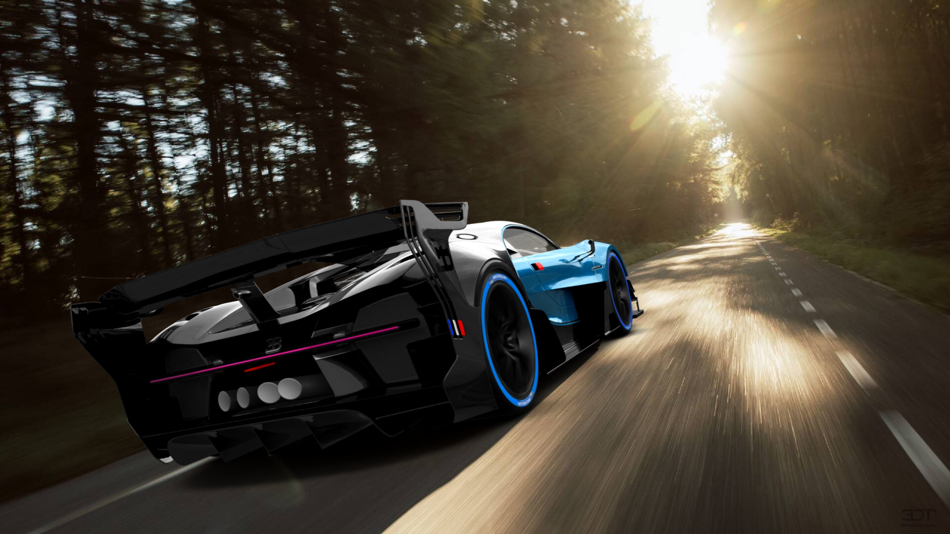 Bugatti Vision GT Supercar 2015 tuning