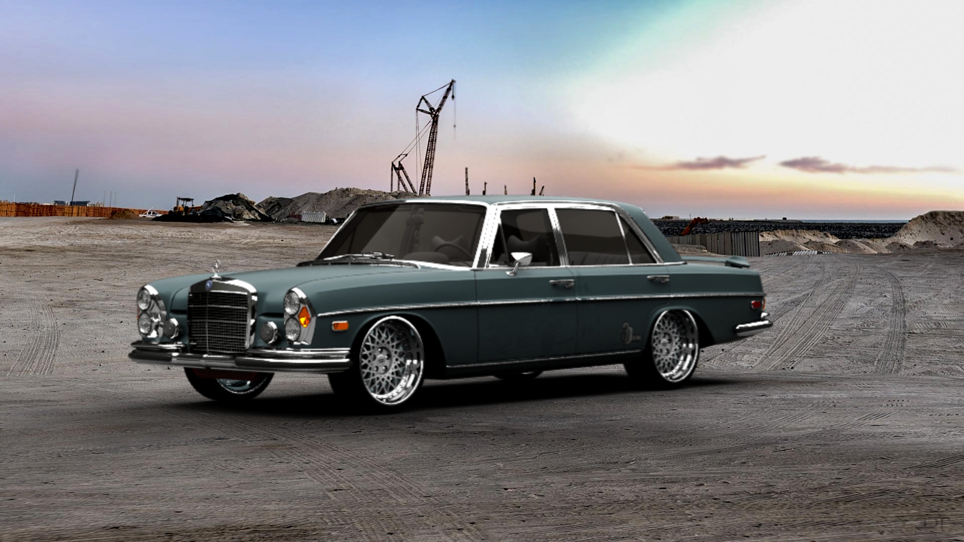 Mercedes 300 Sedan 1972 tuning