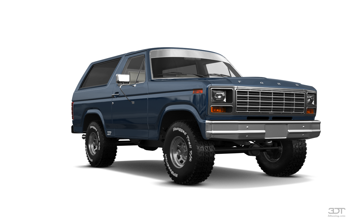 Tuning Ford Bronco 3 Door SUV 1980
