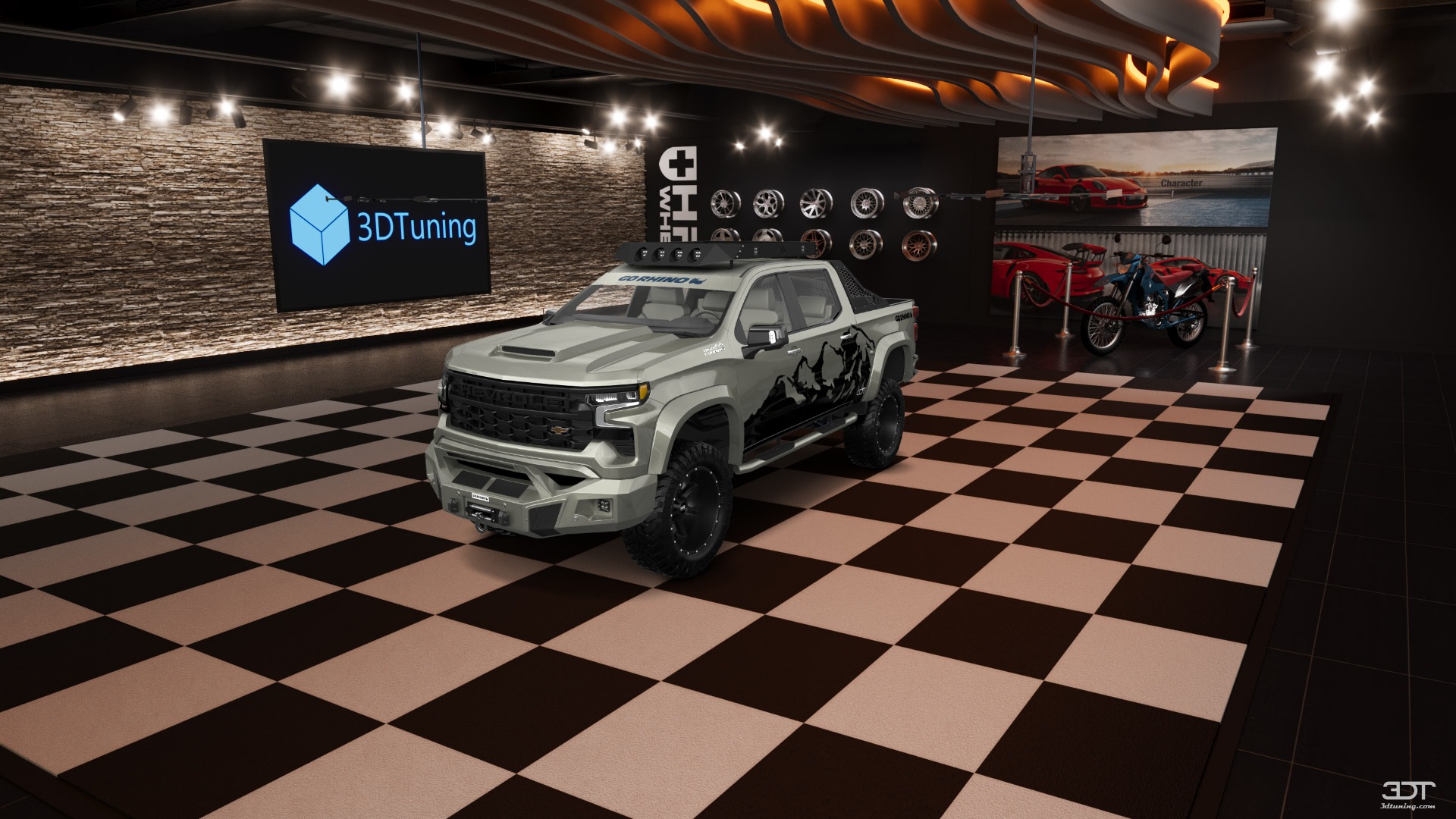 Chevrolet Silverado 1500 Crew Cab 5.8 ft box 4 Door pickup truck 2023