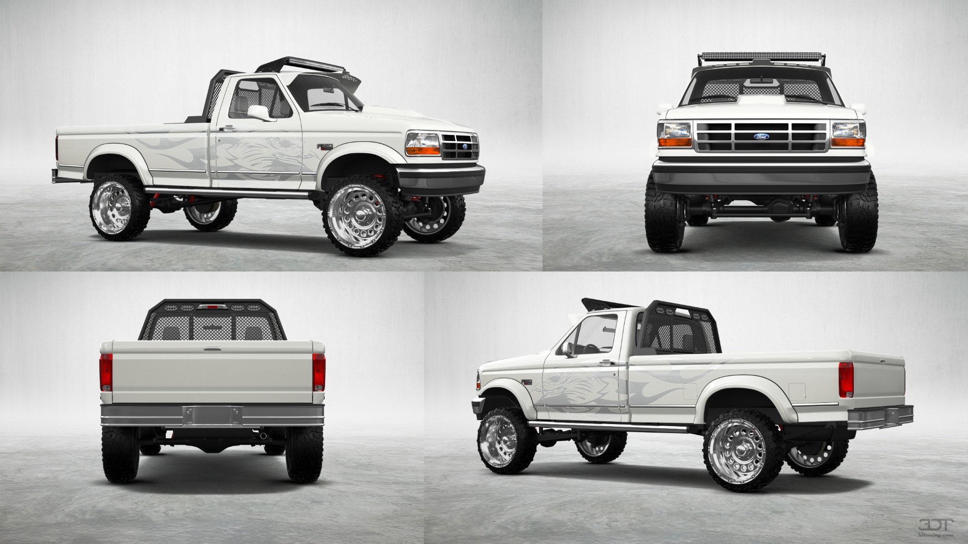 Ford F-150 Regular Cab 2 Door pickup truck 1992