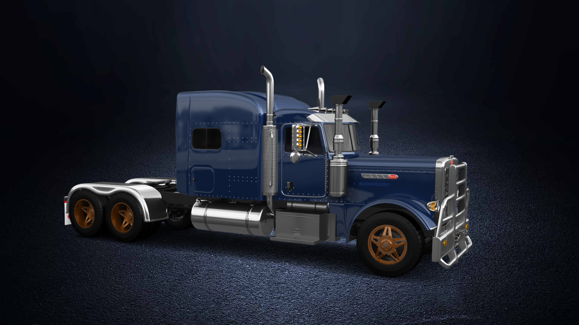 Peterbilt 389 Sleeper Cab Truck 2016 tuning