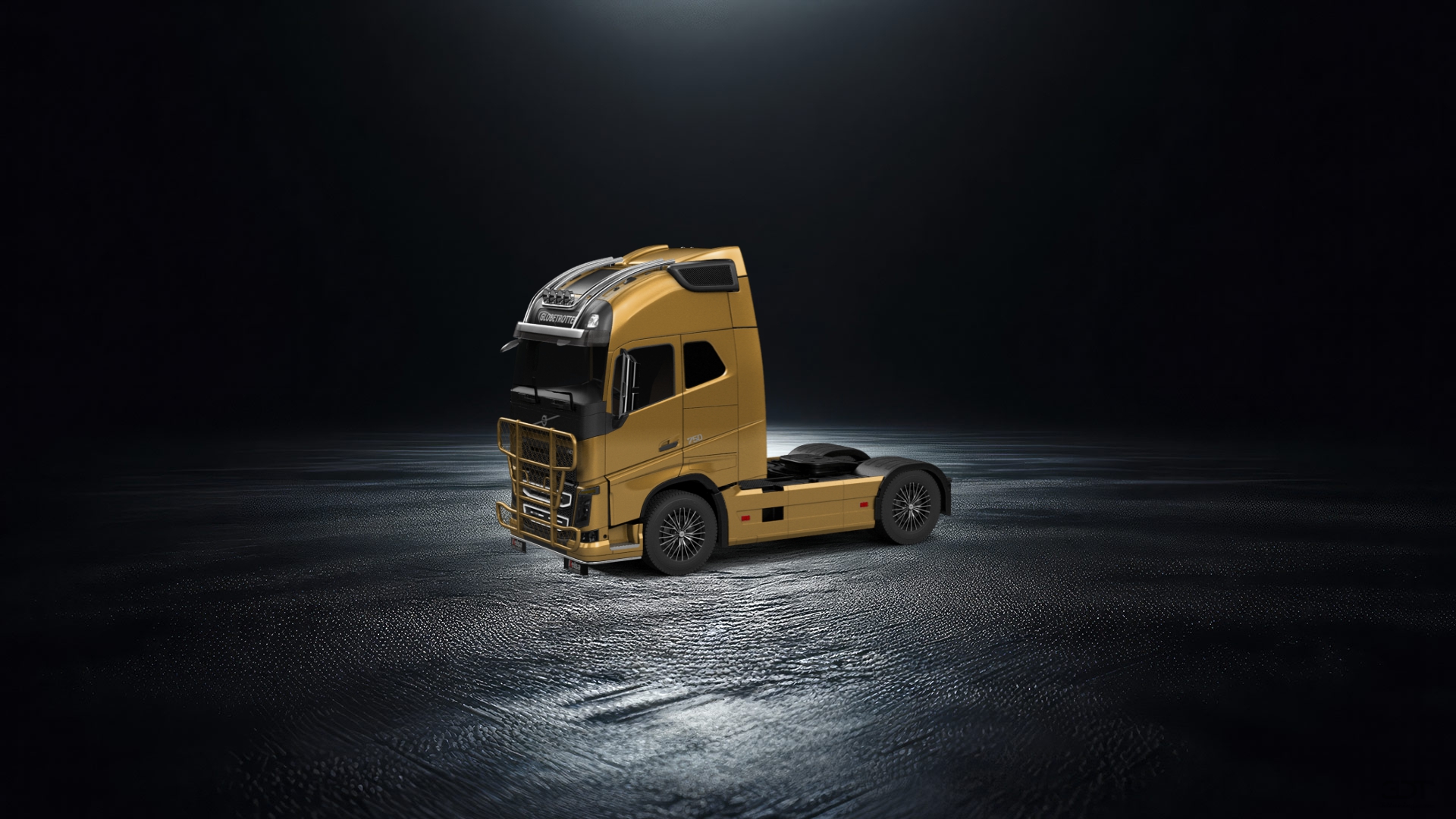 Volvo FH16 Globetrotter XL Cab Truck 2013 tuning