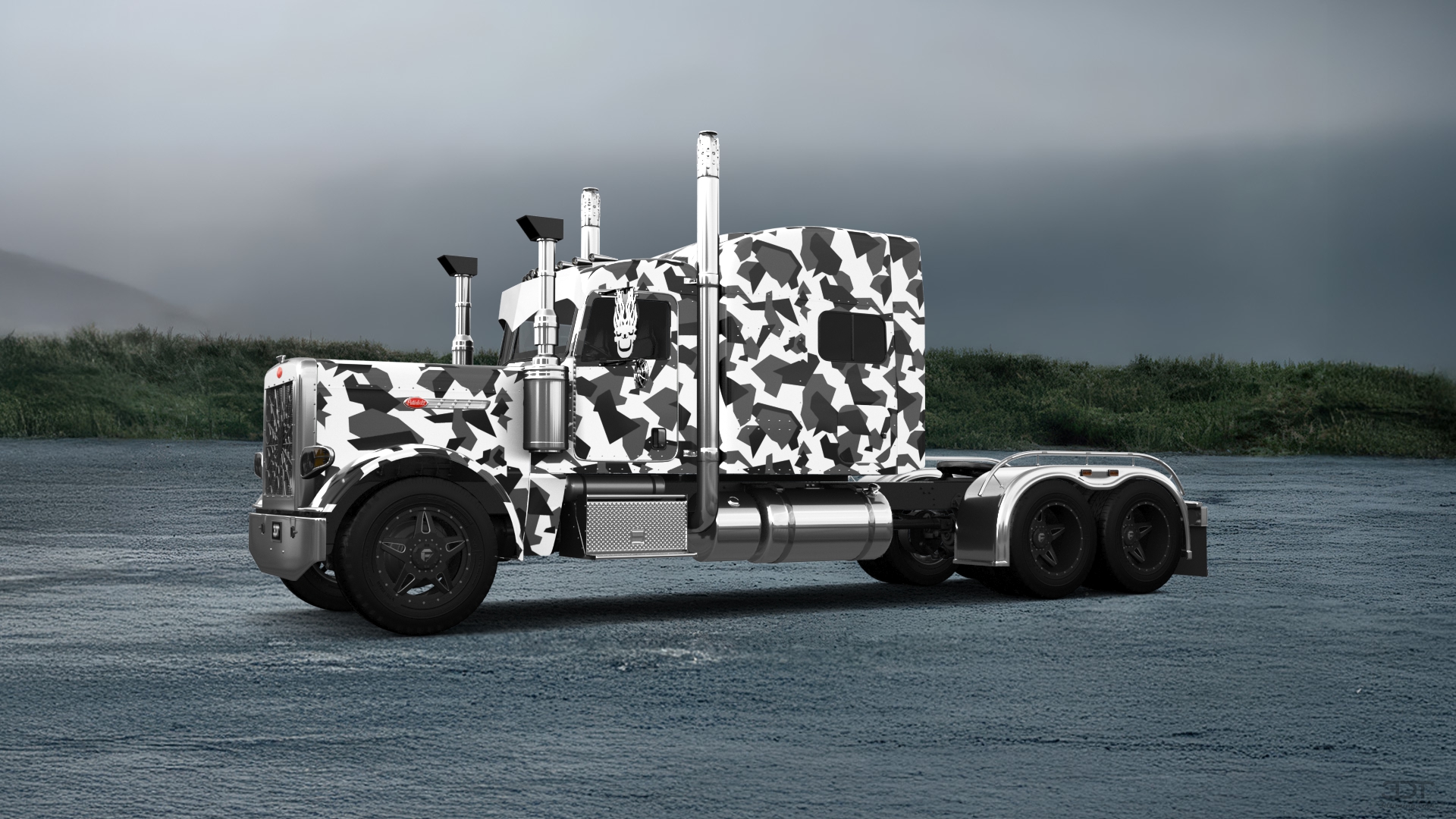 Peterbilt 389 Sleeper Cab Truck 2016 tuning