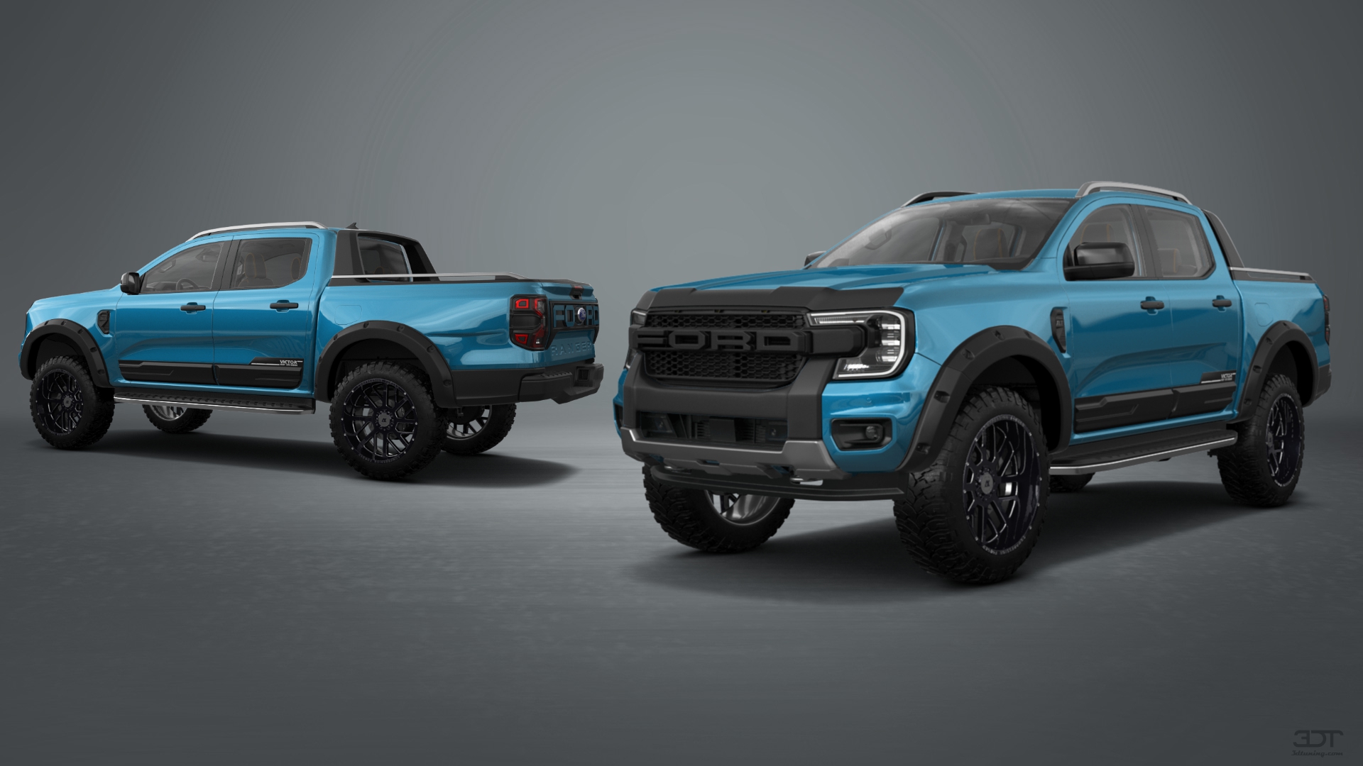 Ford Ranger 4 Door pickup truck 2022 tuning