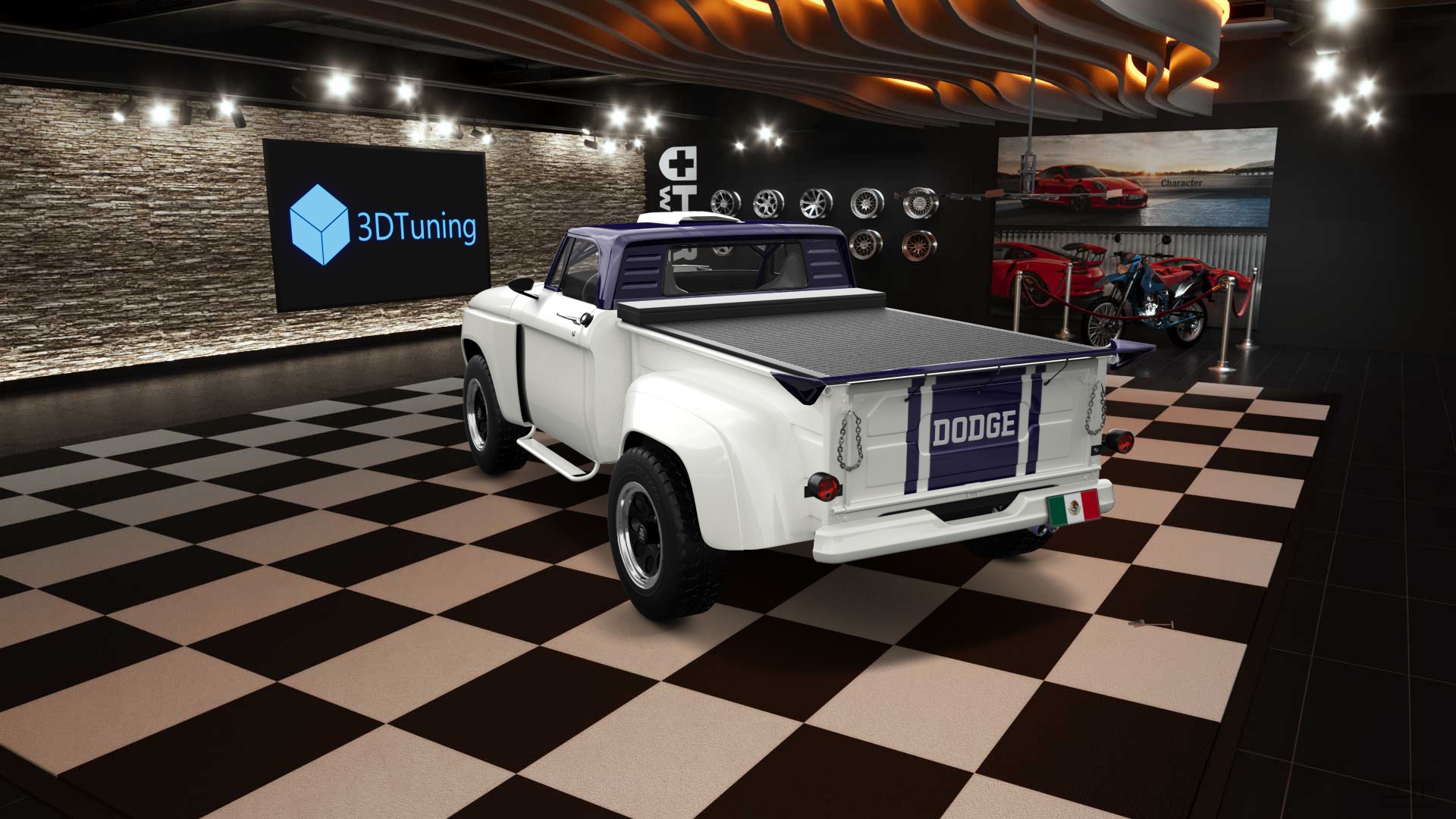 Dodge D-100 Stepside 2 Door pickup truck 1961