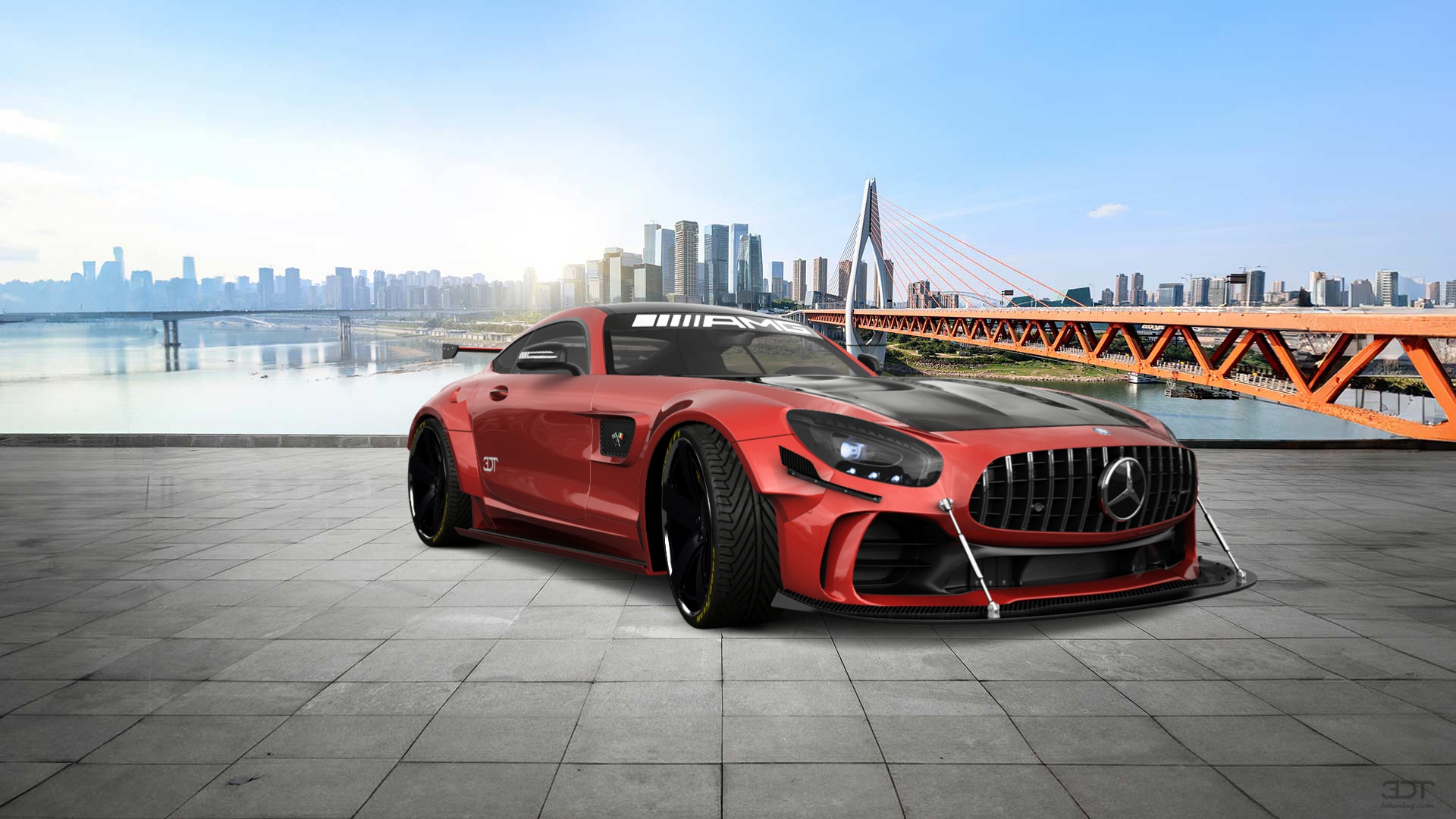 Mercedes AMG GT 2 door fastback coupe 2016
