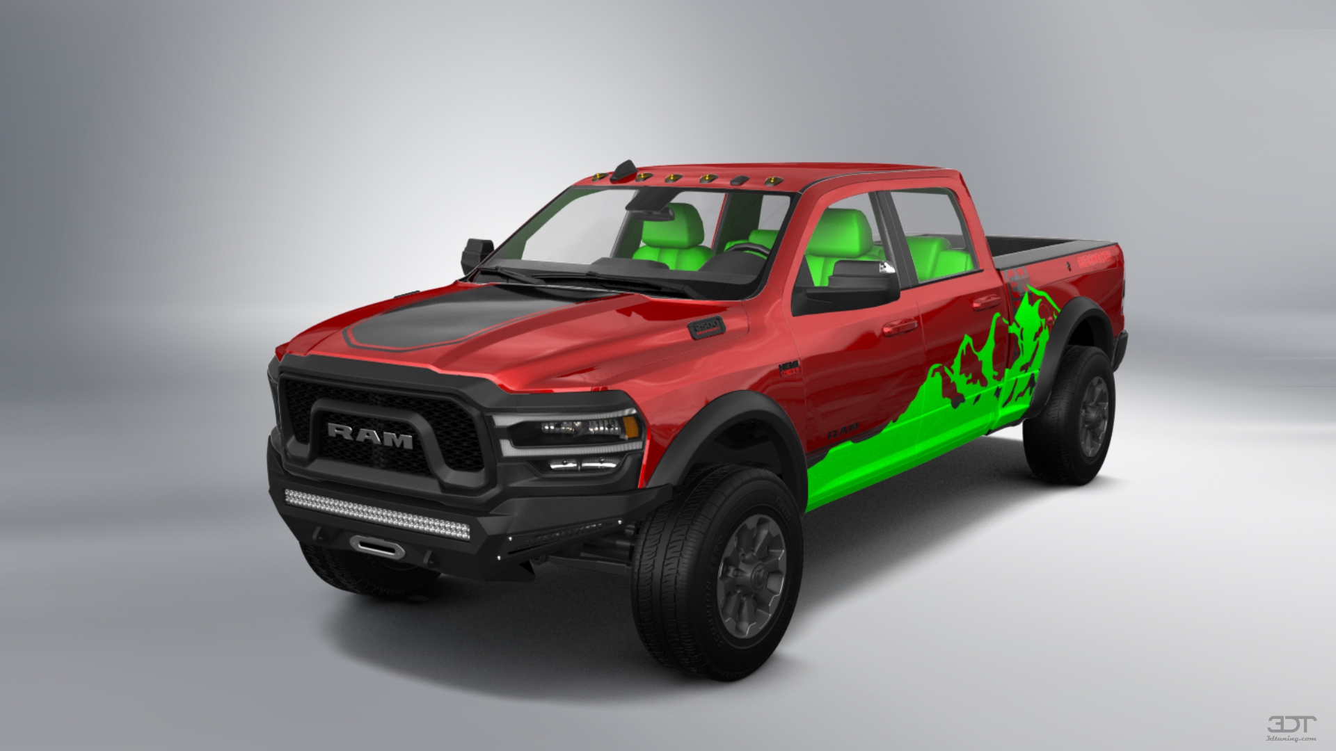 Dodge Ram 2500 4 Door pickup truck 2020 tuning