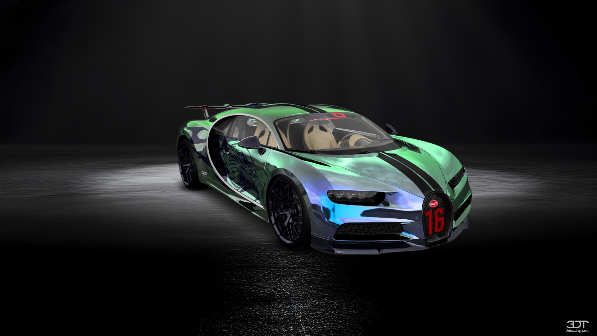 Bugatti Chiron 2 Door Coupe 2016