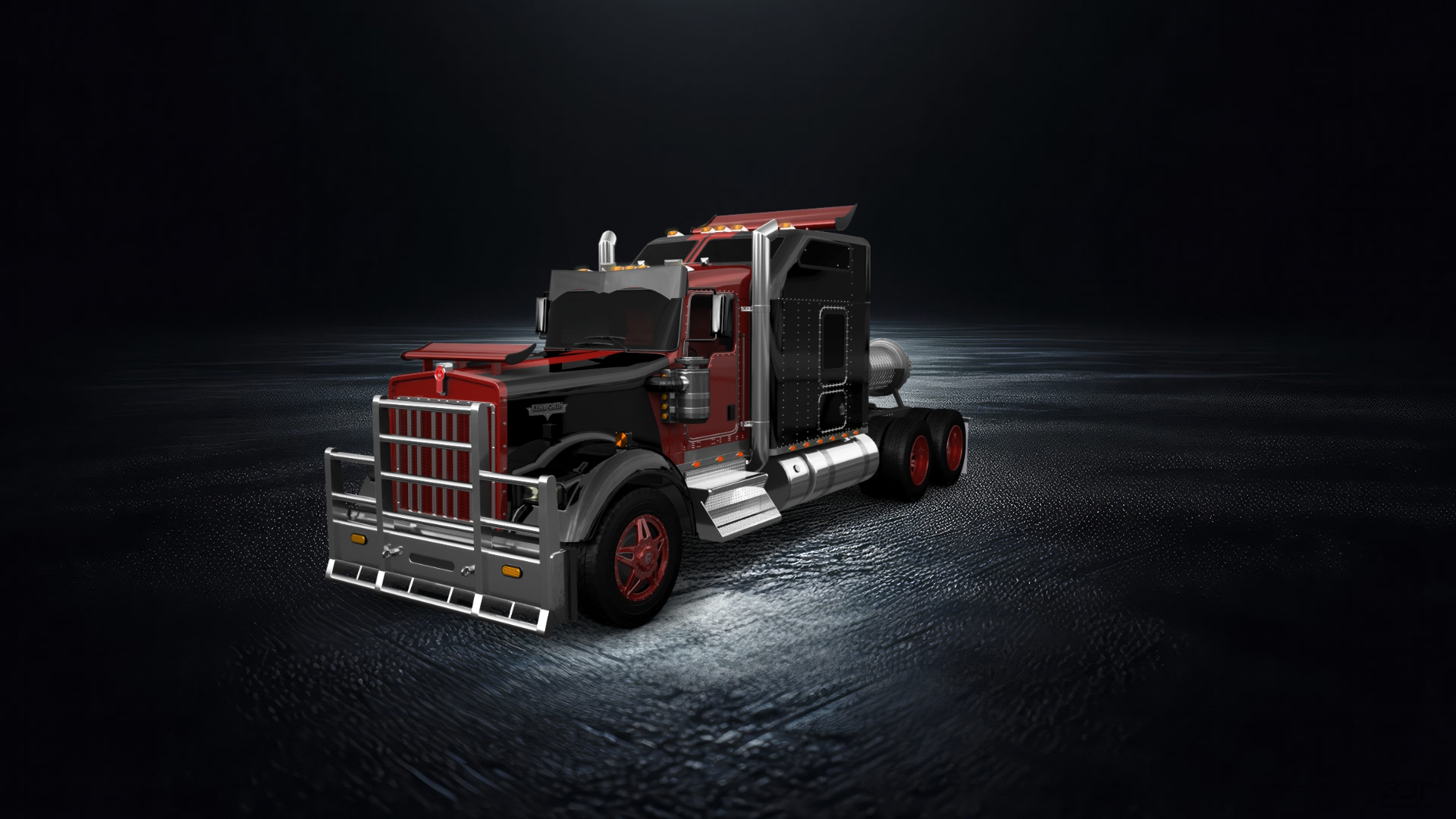 Kenworth W900 Sleeper Cab Truck 2015