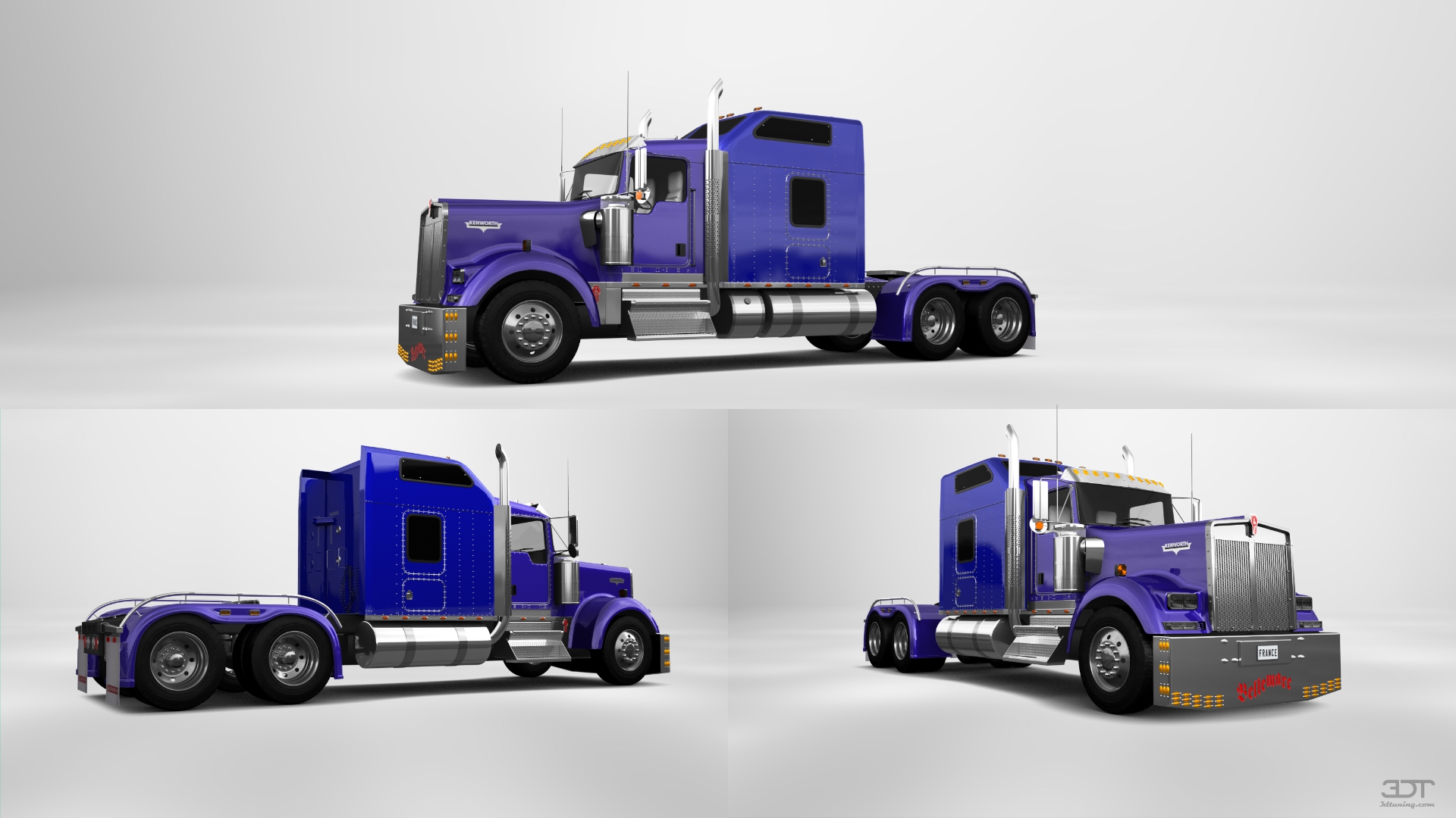 Kenworth W900 Sleeper Cab Truck 2015