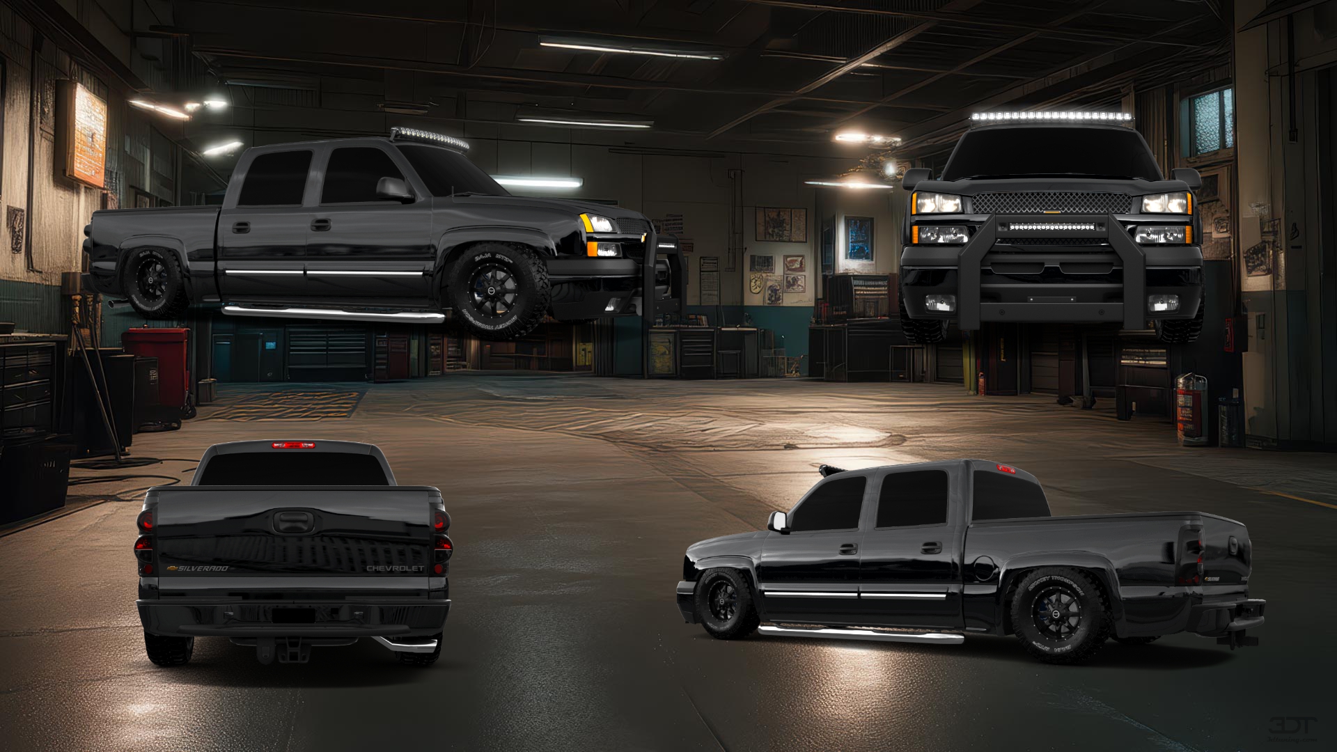 Chevrolet Silverado 1500 Crew Cab 5.8ft box 4 Door Truck 2003 tuning