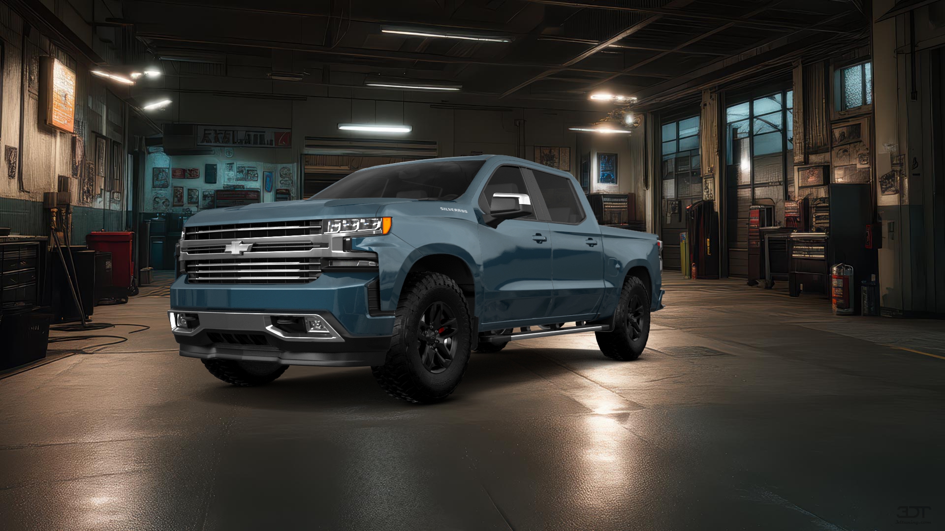 Chevrolet Silverado 1500 4 Door pickup truck 2019 tuning